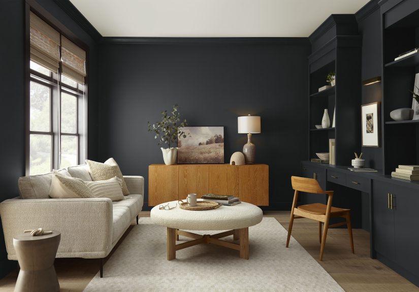 Behr’s Color of the Year 2024 Proves that Black Is the Perfect Neutral