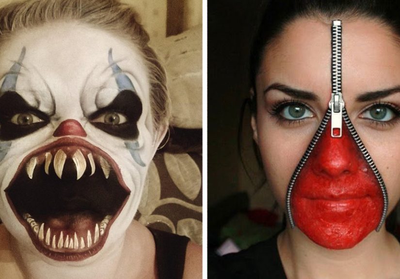 260 Of The Creepiest Halloween Makeup Ideas