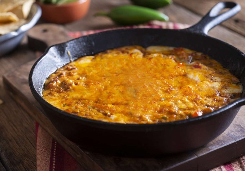 Baked Mexican Chili Cheese Dip Recipe