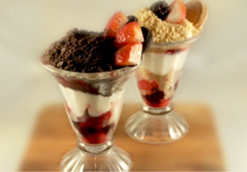 Berry Blast Cookie Parfait
