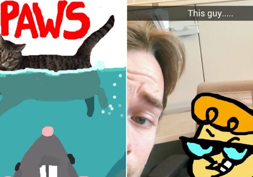 Funny Snapchat Drawings