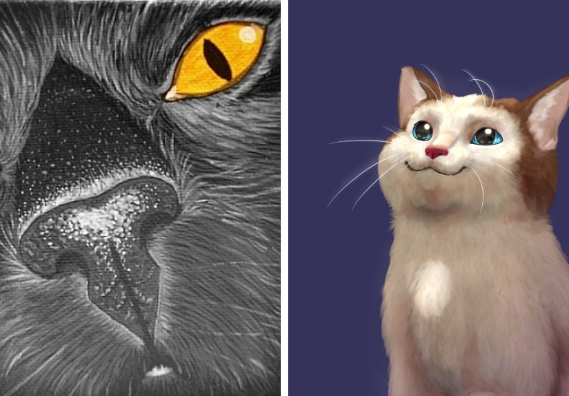 Hey Pandas, Draw A Picture Of Your Pet Doing Something Weird And Share The Results