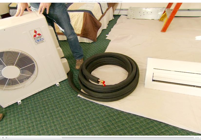 How To Install a Ductless Heat Pump