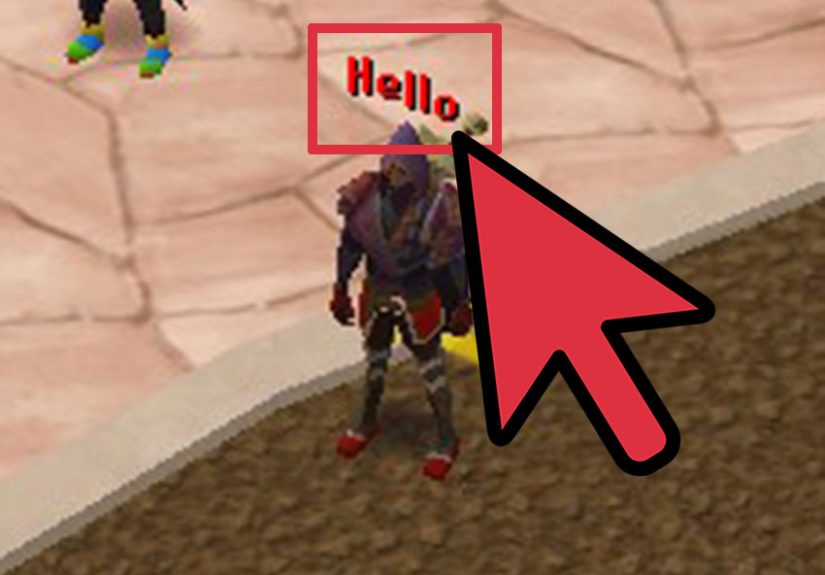 How to Write Text Effects on Runescape: 8 Steps