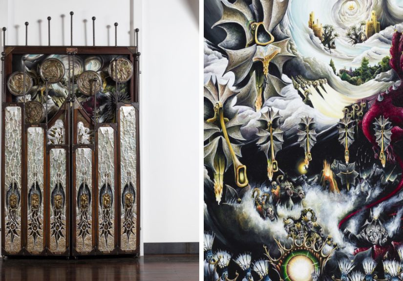 It Took Me 18 Months To Create This Impressive 2×3 Meter Sculpture Of The Book Of Revelations