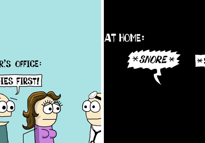 Let’s Talk About Sexism: 20 Comics That I Created When Thinking About Male And Female Roles In The Media