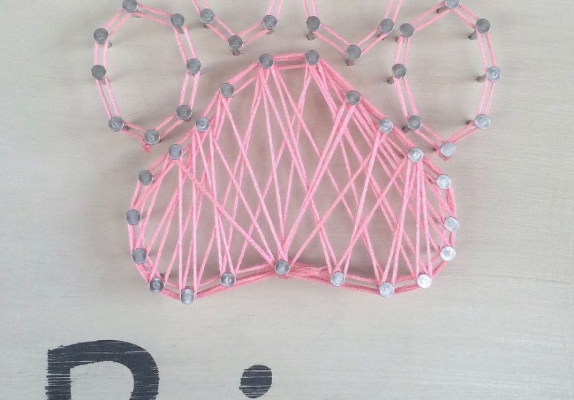 Paw Print String Art - A Memorial