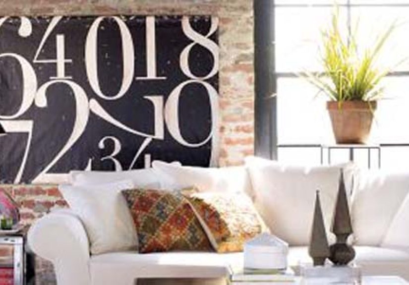 Pottery Barn Inspired Painted Number Canvas Tutorial