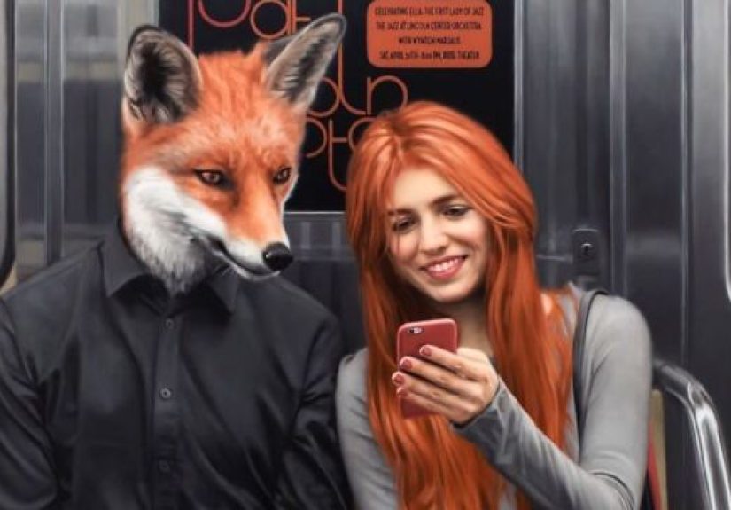 These Surreal Portraits Show How “Wild” The New York Subway Is