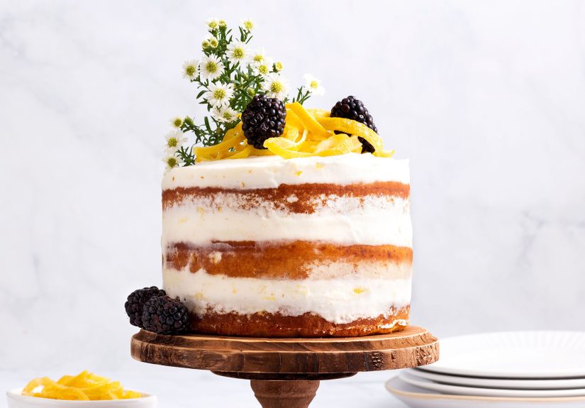 This Naked Cake Recipe Lets The Flavor Shine