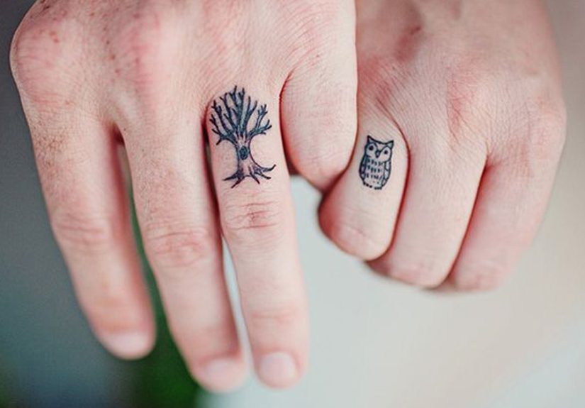 53 Brave Couples Who Chose Matching Wedding Tattoos Instead Of Rings