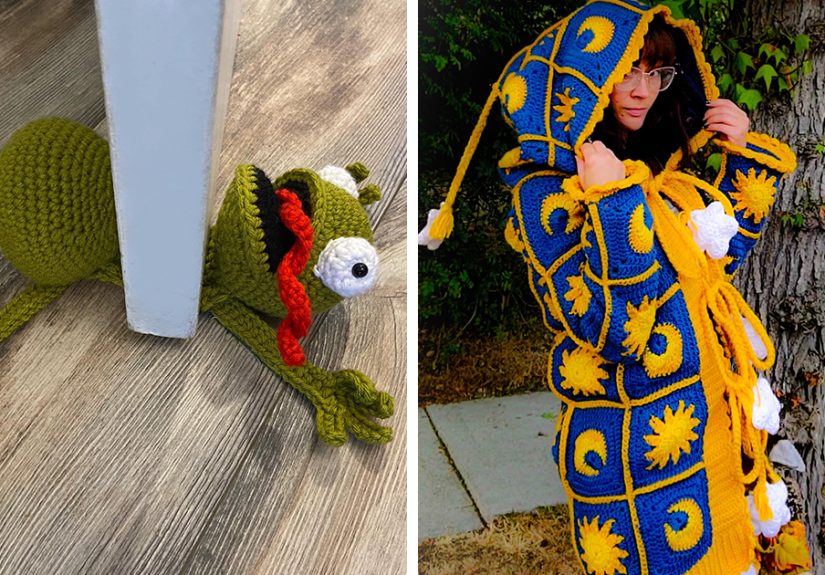 “A Dope Space For Crocheters”: 30 People Share Their Best Crochet Art