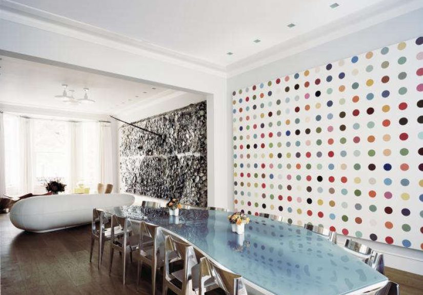 Bathroom as Art Installation: A Damien Hirst Included