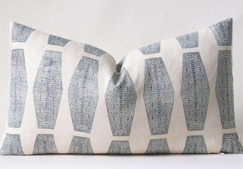 Brooklyn Hand-Printed Pillows and Throws by Susan Connor