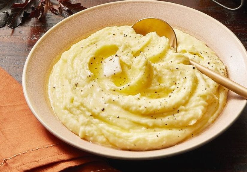 Easy Herbed Mashed Potatoes Recipe - How to Make Herbed Mashed Potatoes