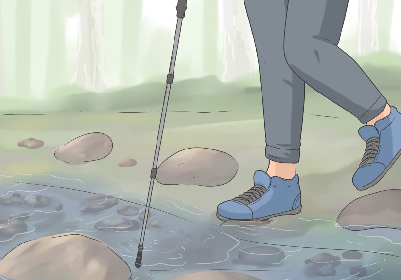 Easy Ways to Walk with a Walking Stick: 12 Steps
