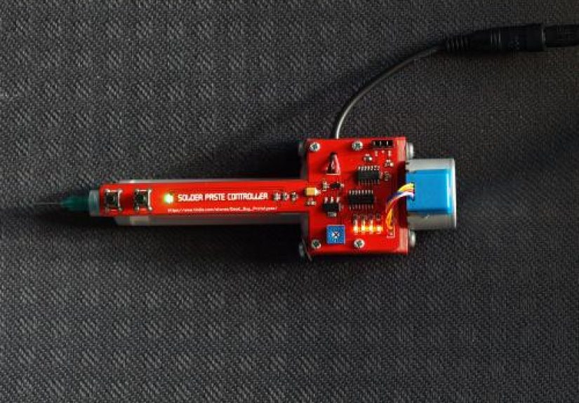 Electric Solder Paste Dispenser Speeds Up Reflow Prep