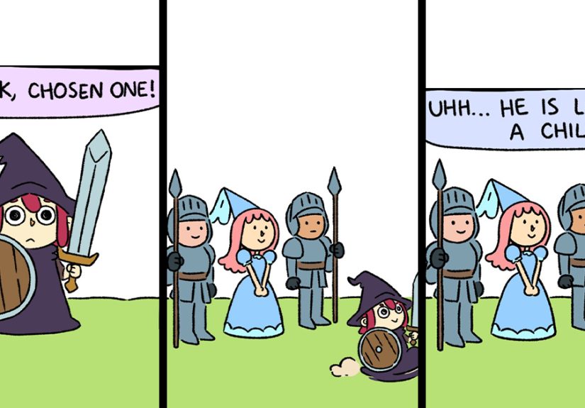 Gamer Humor: 31 Comics About A “Clueless Hero” Created By These Two Artists