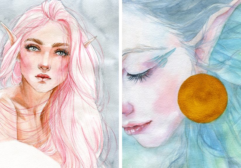 I Create My Own World In My Fantasy Paintings (62 Pics)
