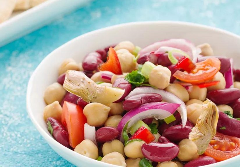 Recipe: Veggie, Bean and Artichoke Salad