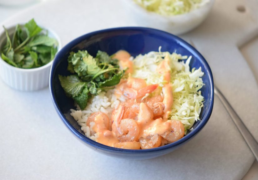 Spicy Shrimp Bowl