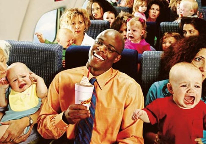 #357 When the Baby Crying on Your Flight Finally Shuts Up - 1000 Awesome Things