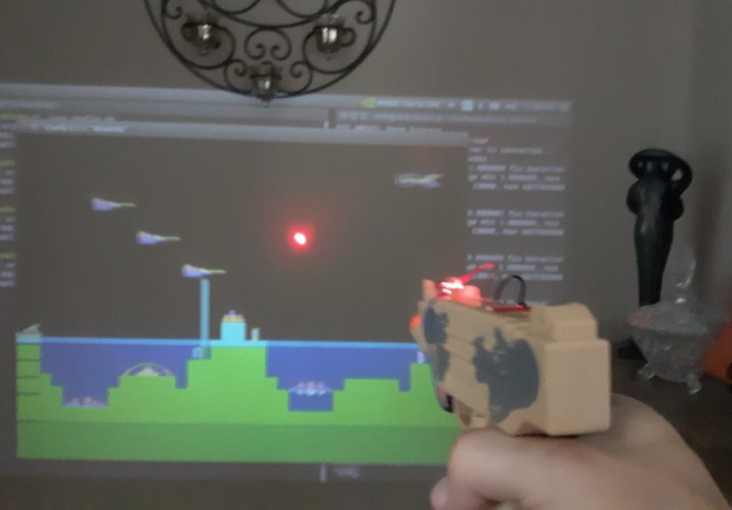 Adding A Laser Blaster To Classic Atari 2600 Games With Machine Vision