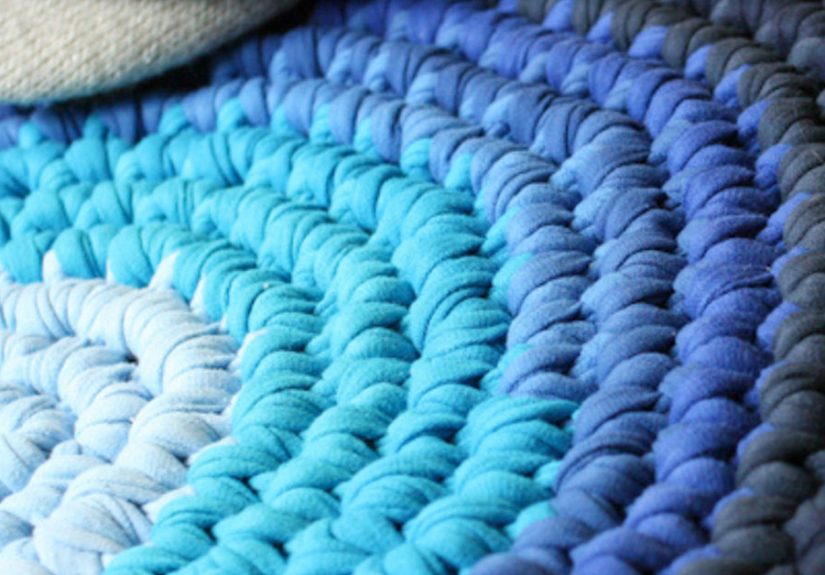 Crochet T-shirt Rug