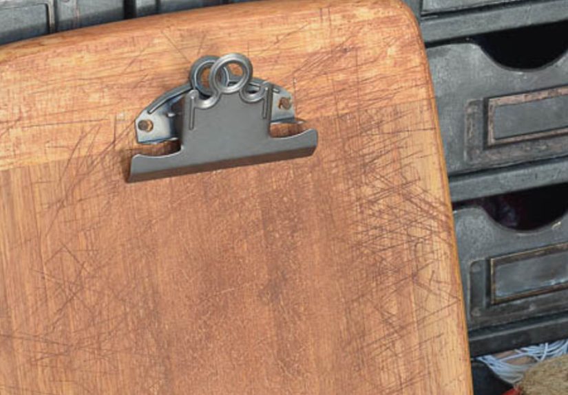 How to Create a DIY Clipboard Using an Old Cutting Board