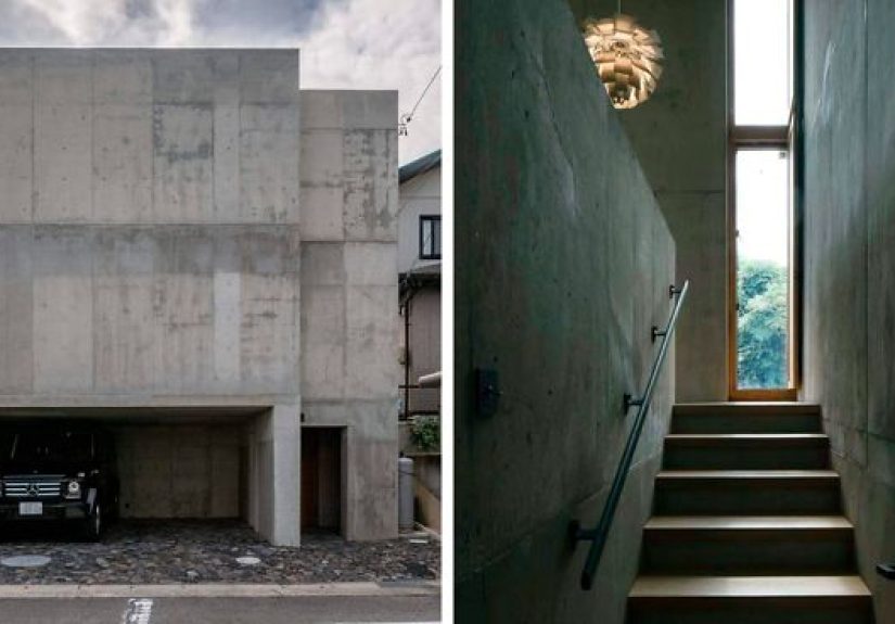 Japanese Architects Build Exposed Concrete House With A Delicate And Warm Interior