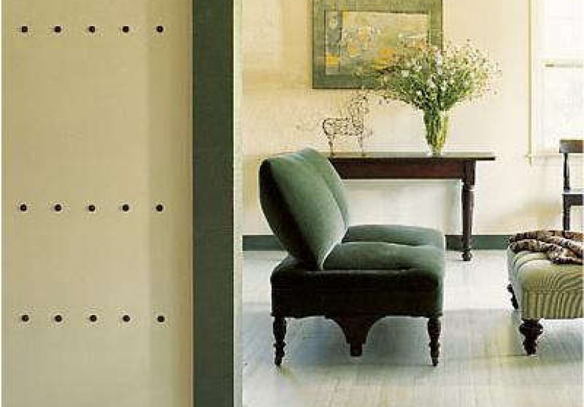 Palette & Paints: Painted Floor Transition