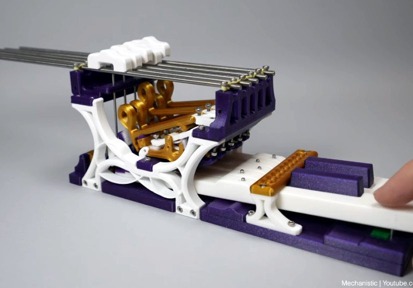 Printed Piano Mechanism Sure Is Grand