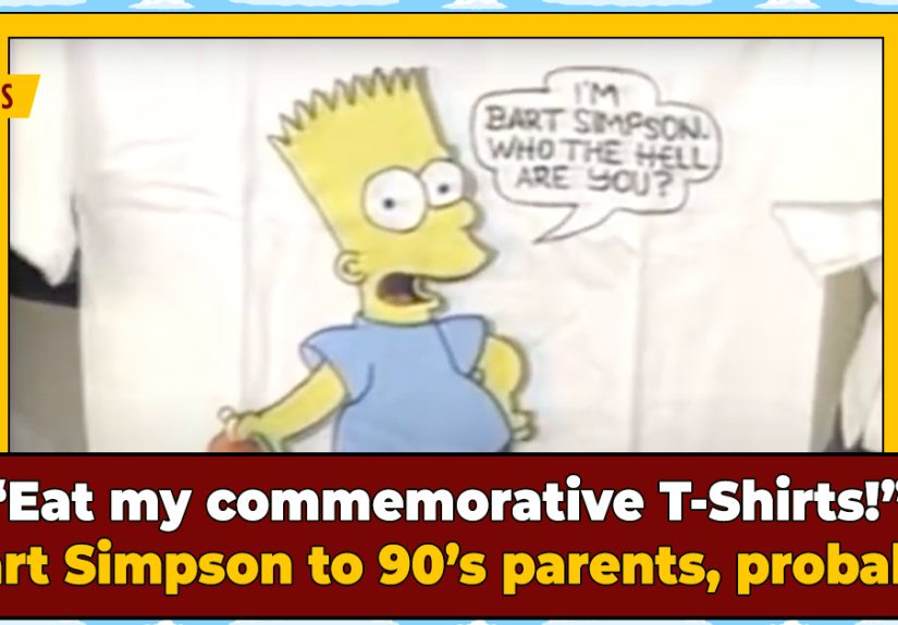 Remember That Time Schools Had A Cow Over “Bart Simpson” T-Shirts?