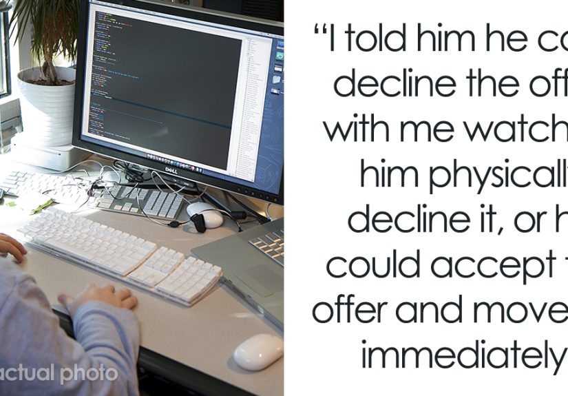 Wife Asks Her Husband To Turn Down “Dream Job” For The Sake Of Her Career, Or She’ll Divorce Him