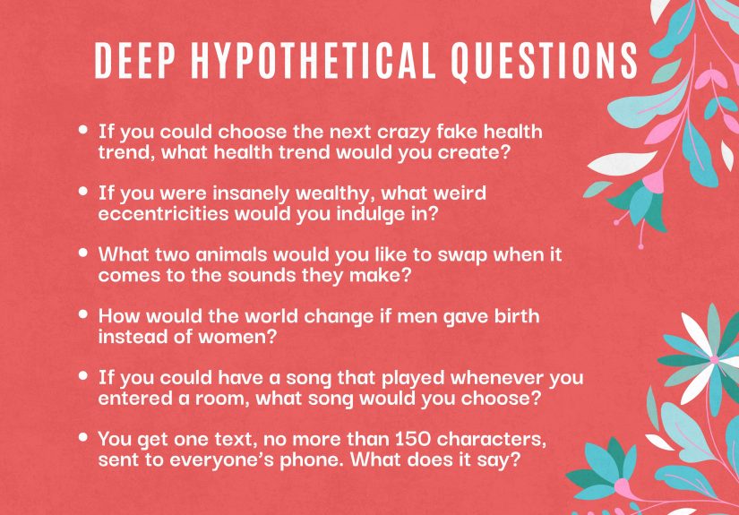 180 Funny Hypothetical Questions for Friends, Couples & More