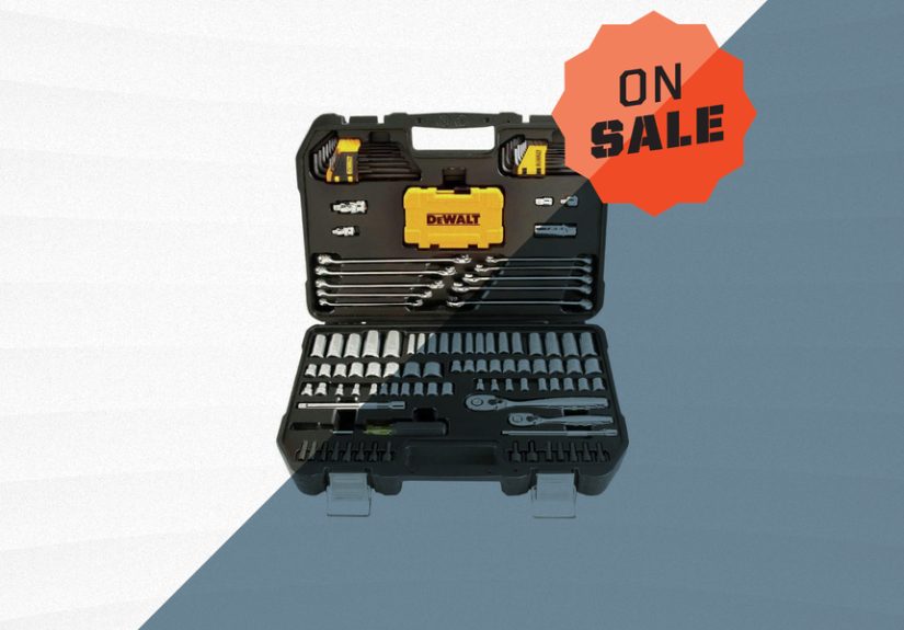 Amazon Has This DeWalt 142-Piece Mechanics Tool Set for 36% Off