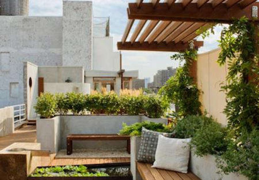Architect Visit: East Village Rooftop Garden by Pulltab A+D