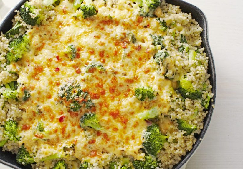Baked Pepper Jack Quinoa Skillet Recipe