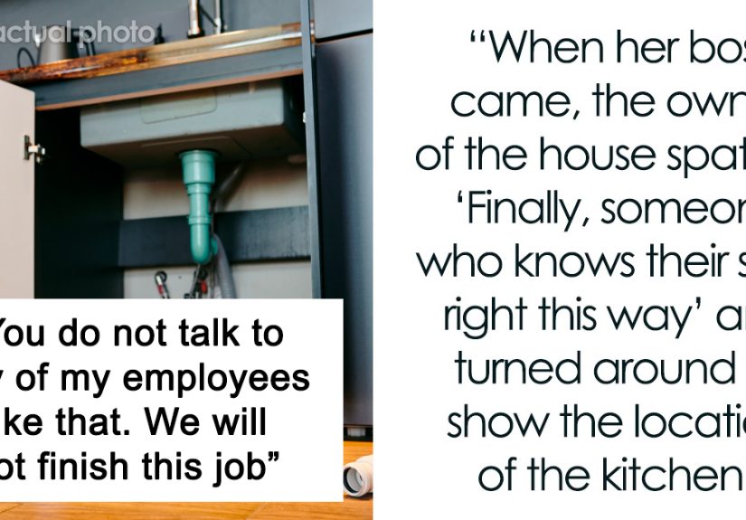 Company Gets Revenge That Lasts Years After A Guy Makes Their Woman Plumber Cry