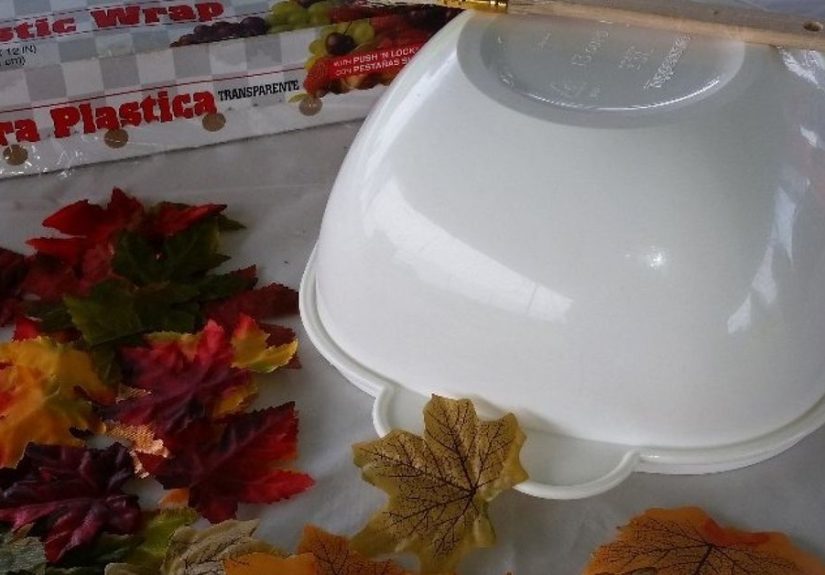 DIY Leaf Bowl