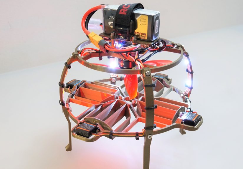 Flies Like A Quadcopter, But This Drone Design Has Only One Propeller
