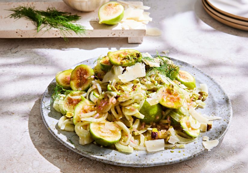 Fresh Fig Salad with Shaved Fennel Recipe