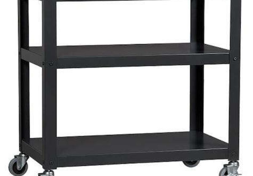 Go-Cart Carbon Three-Shelf Table