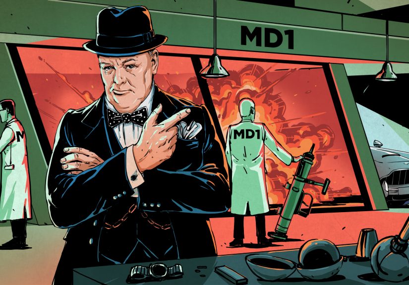 Hacking When It Counts: Churchill’s Toy Shop