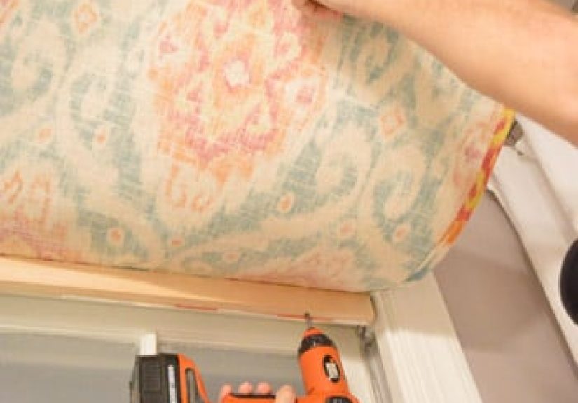 How To Make A DIY Window Shade in 15 Minutes