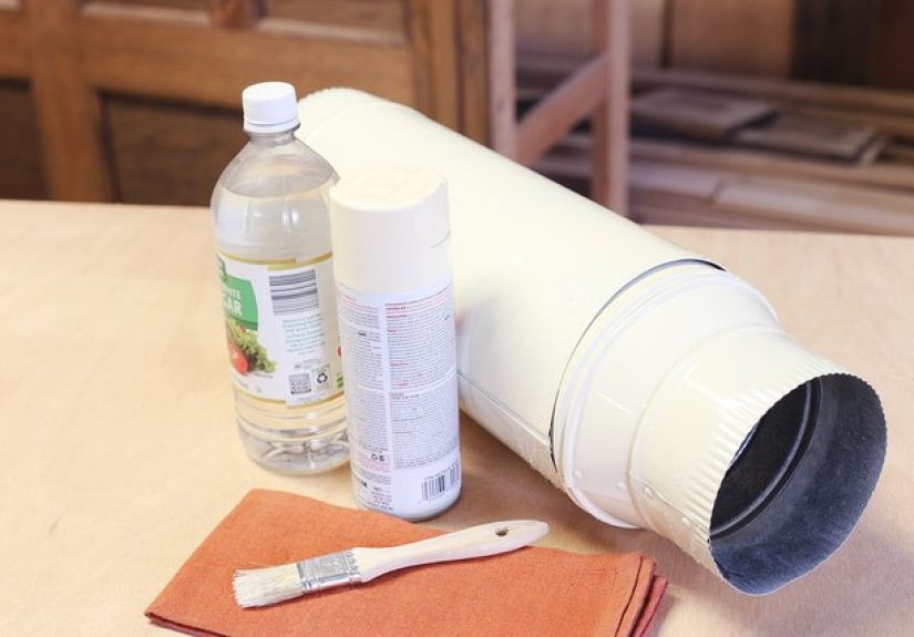 How to Paint Galvanized Duct Work