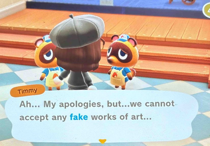 How to Spot Fake Art in Animal Crossing: New Horizons