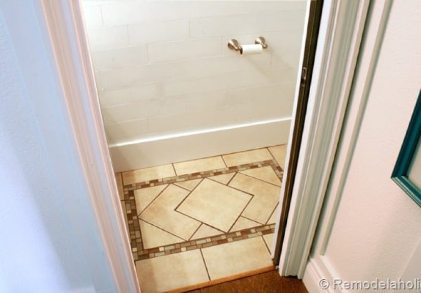 Inlaid Tile Rug Tutorial