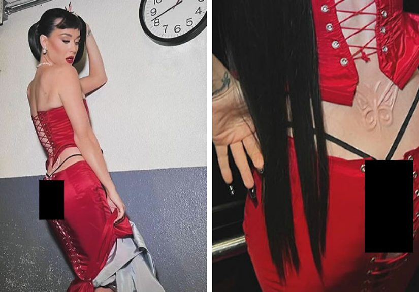 Katy Perry Flashes Her Thong And Butterfly Tattoo At Billboard Women In Music Awards 2024
