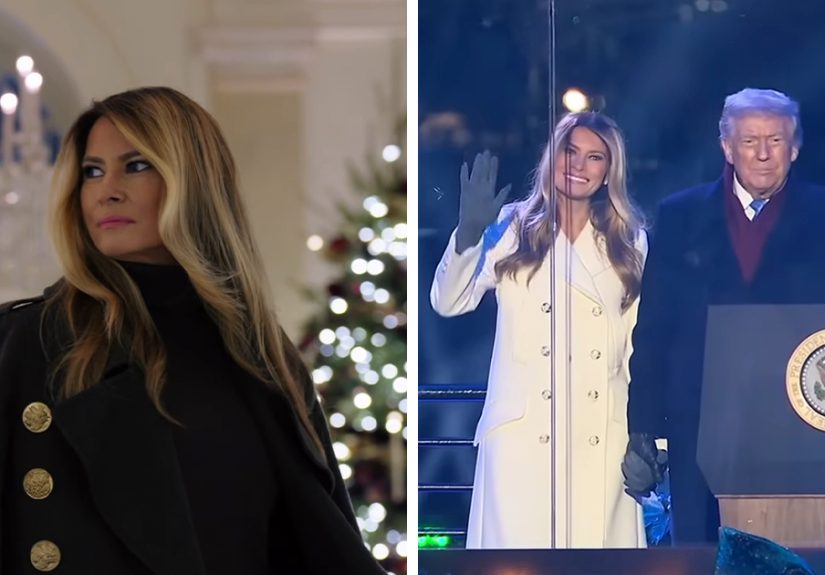 "Maybe She Knows Something We Don't": Melania's Behavior At Tree Lighting Sparks Conspiracy Theories